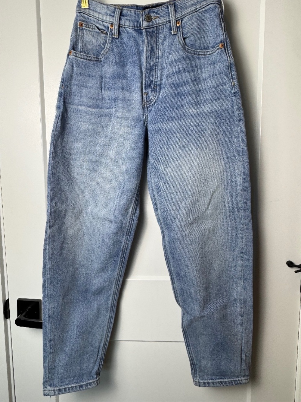 Lucky Brand 80's Curve high rise taper jeans